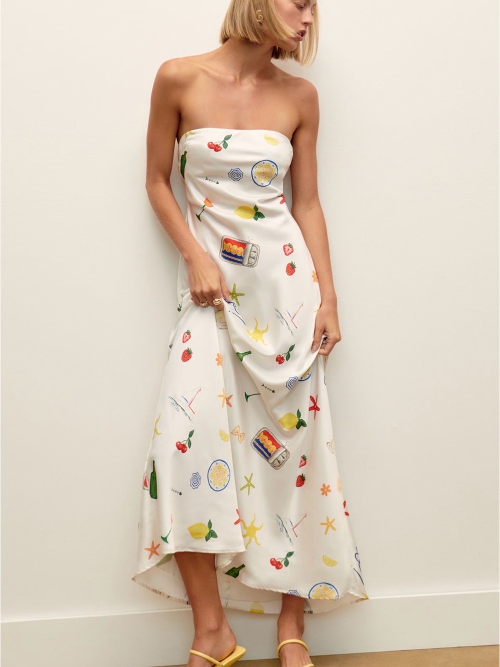 Carla Strapless Maxi Dress